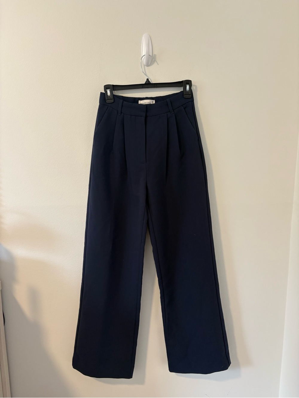 A&F Navy Sloane High Rise Pants Size 2